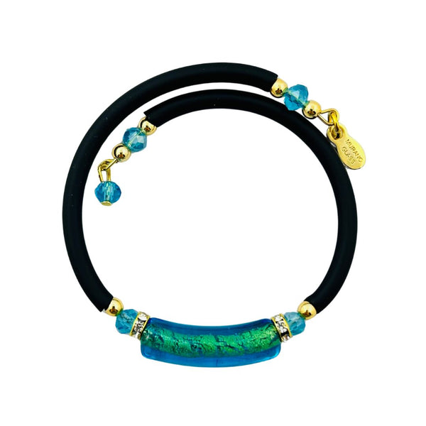 Glass Bead Rubber Bracelet - Candy Shoppe