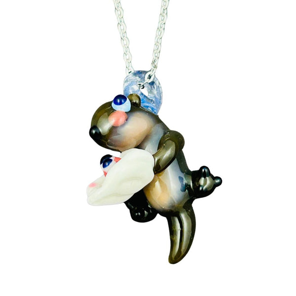 Awkward² Necklace - Otter w/ Clam