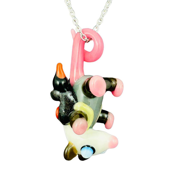 Awkward² Necklace - Jetpack Opossum