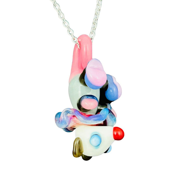 Awkward² Necklace - Opossum Clown