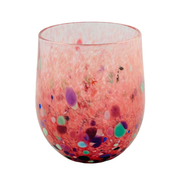 Fancy Frit Wine Glass - Peach Sangria