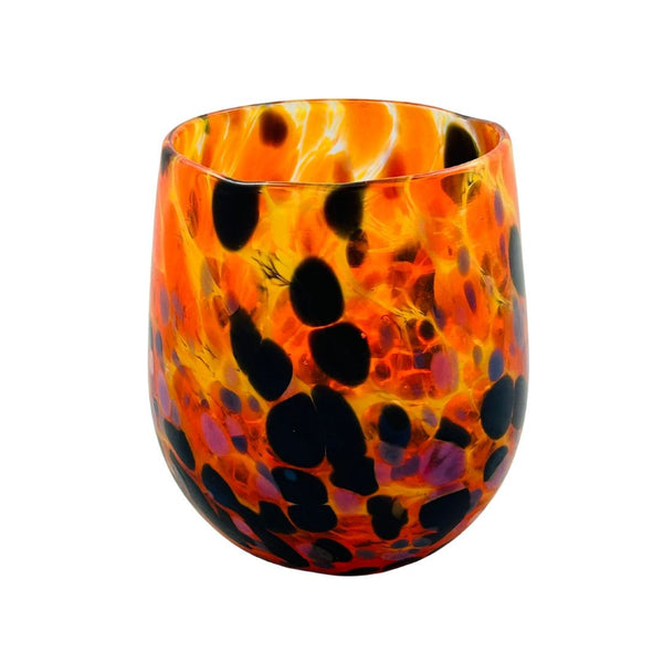 Fancy Frit Wine Glass - Isle of Murano