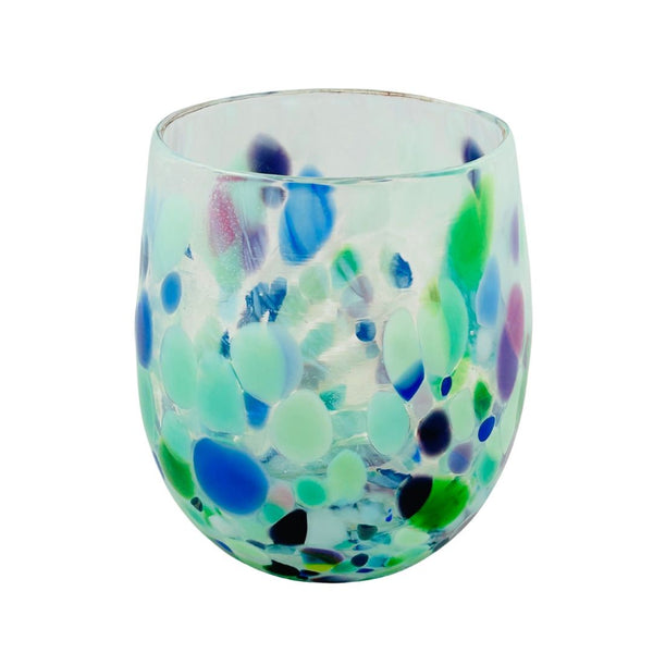 Fancy Frit Wine Glass - Sparkling Jewels