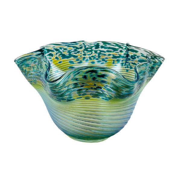 Wavy Bowl - Snow Leopard