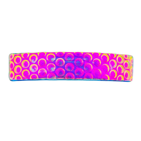 Halo Dichroic Glass Hair Clip - Pixie