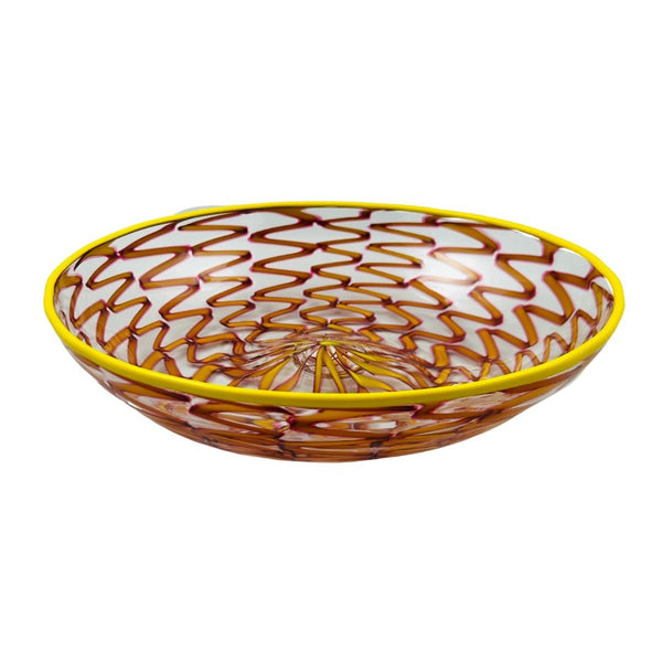 Zig Zag Bowl - Heat Wave