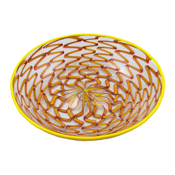 Zig Zag Bowl - Heat Wave