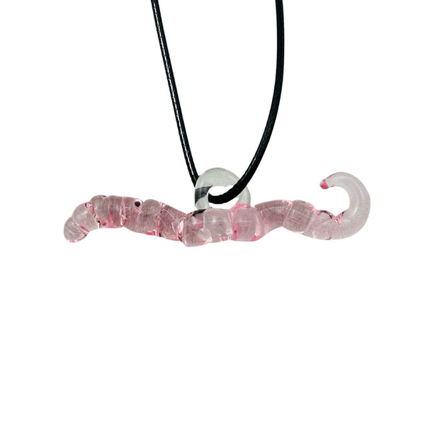 Worm Pendant - Pink 05