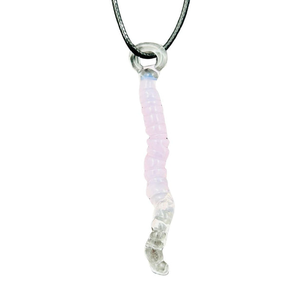 Worm Pendant - Light Pink 01