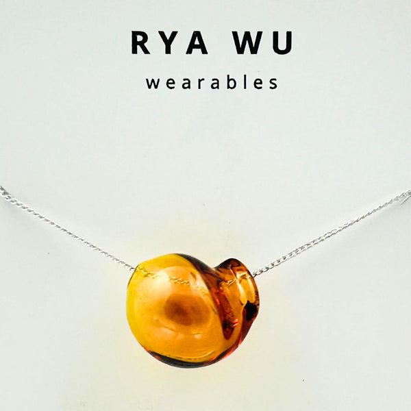 Classic Bauble Necklace - Amber