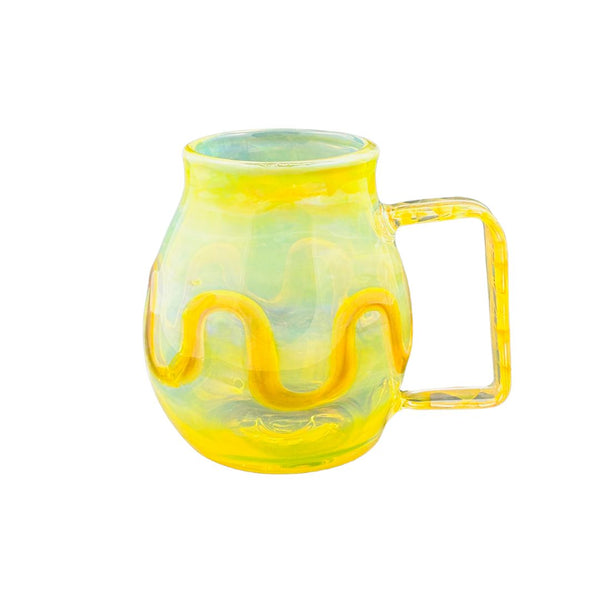 Borosilicate Color Wave Mug - Honey