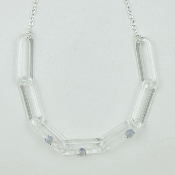 Chain Necklace - Powder Blue