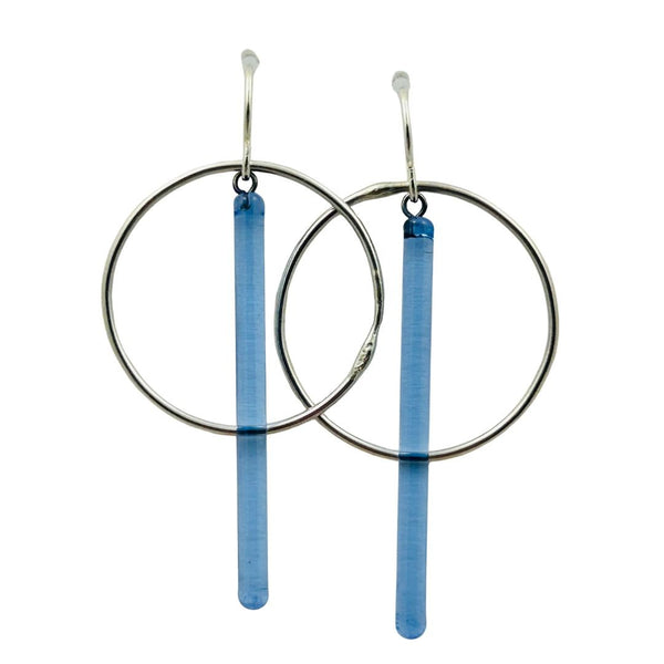 Pendulum Earrings - Sky Blue