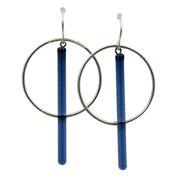 Pendulum Earrings - Violet