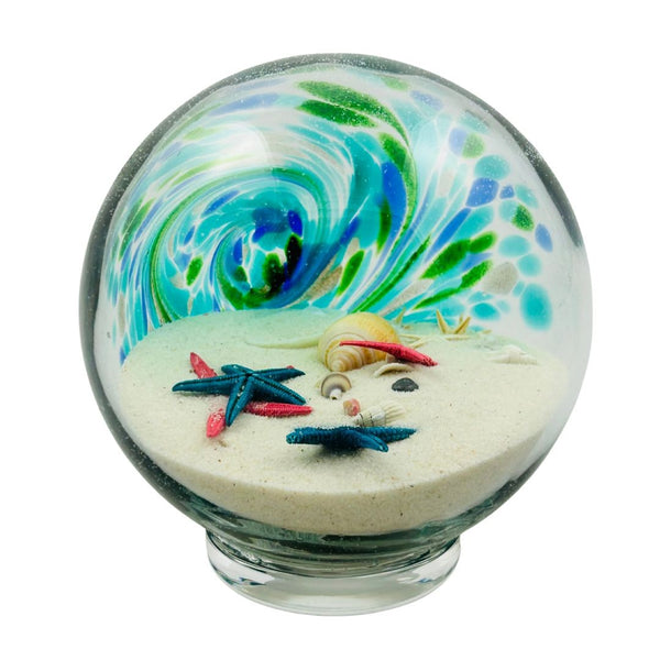Sea Globe - Medium Teal