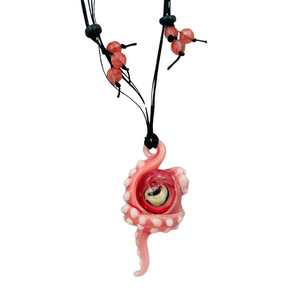Nesting Octopus Necklace - Pink