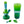 Load image into Gallery viewer, Green Set
