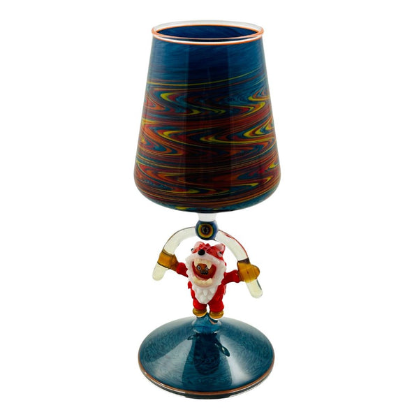 Frit Glass x tron Goblet