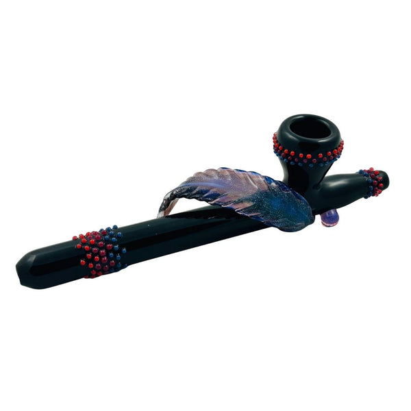 Black & Dichro Feather Ceremonial