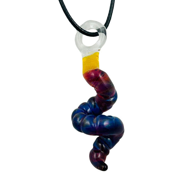 Worm Pendant - Cosmic 01