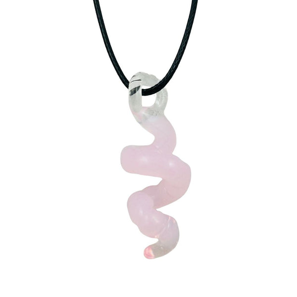 Worm Pendant - Light Pink 03