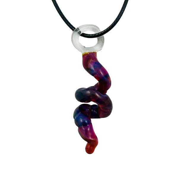 Worm Pendant - Cosmic 09