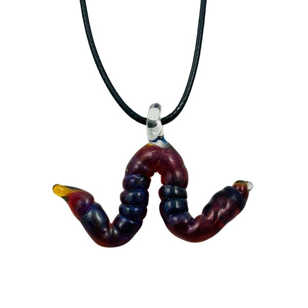 Worm Pendant - Cosmic 10
