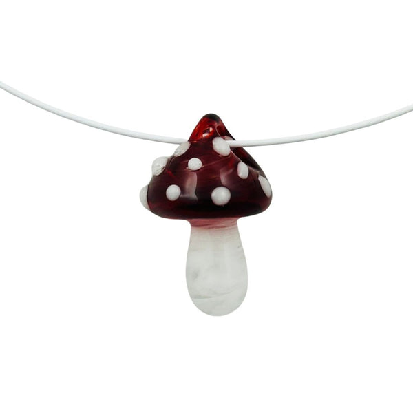 Mushroom Pendant - Earthworm