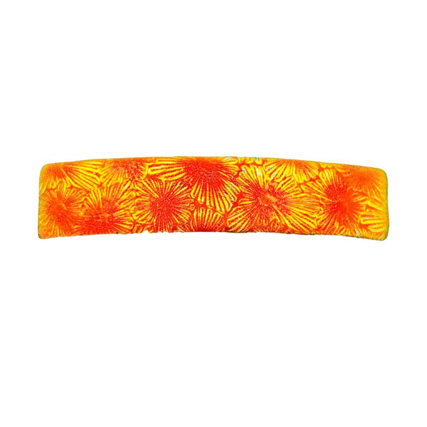 Florentine Dichroic Glass Hair Clip - Heat Wave