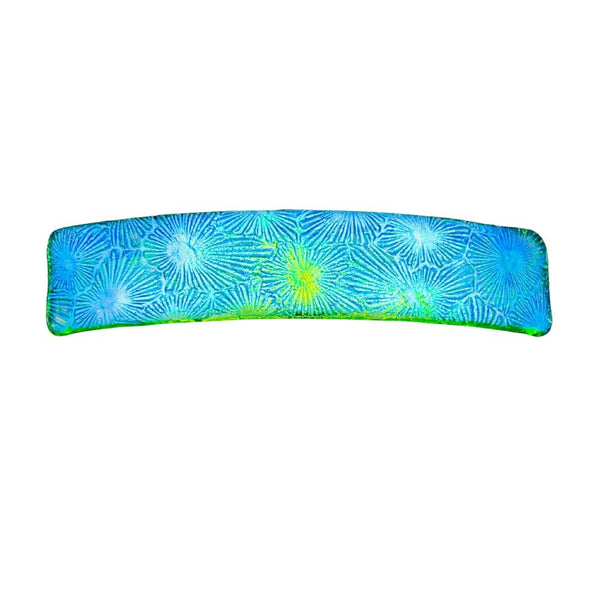 Florentine Dichroic Glass Hair Clip - Mermaid Tail