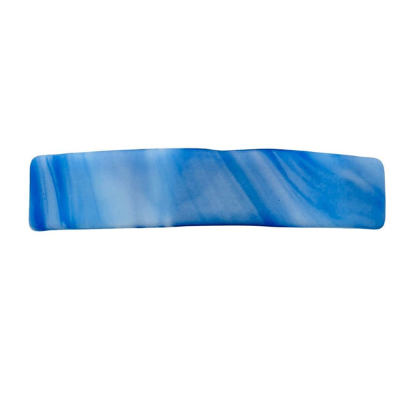 Frosted Glass Hair Clip - Frozen Lake