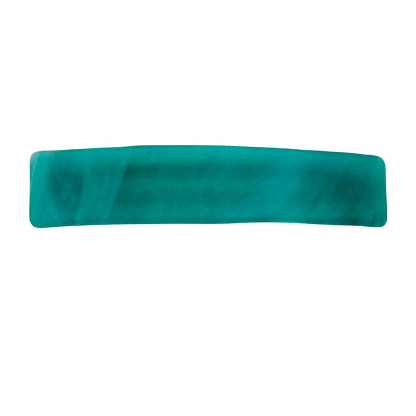 Frosted Glass Hair Clip - Oasis