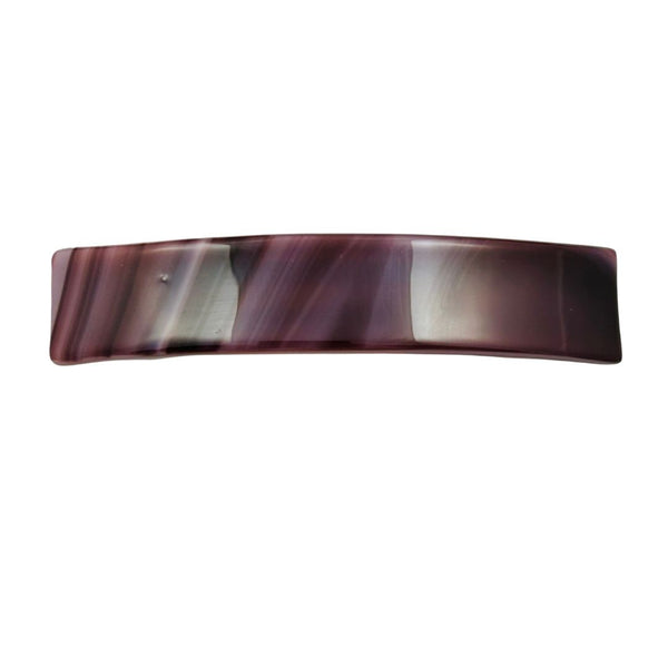 Stained Glass Hair Clip - Mulberry