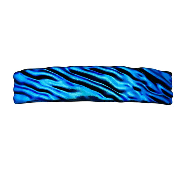 Ripple Dichroic Glass Hair Clip - Surface Tension