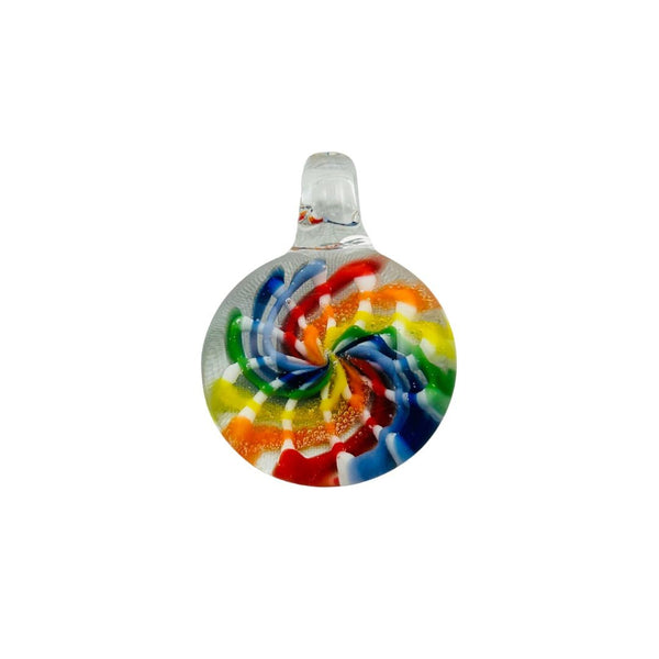 Rainbow Reticello Pendant