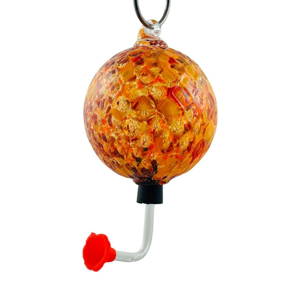 Glass Hummingbird Feeder - Sunset Bay