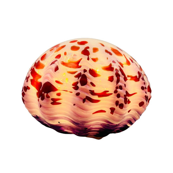 Small Seaform Light - Cranberry Frost