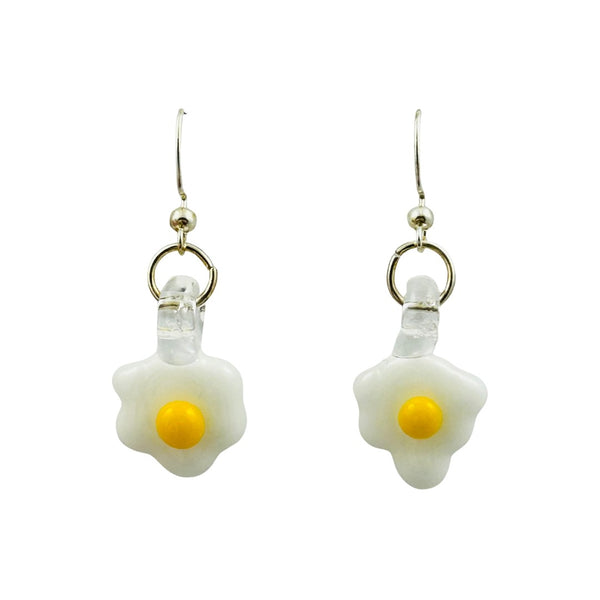 Awkward² Earrings - Fried Eggs