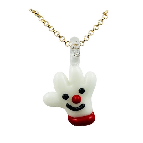 Awkward² Necklace - Meat Patty Assistant