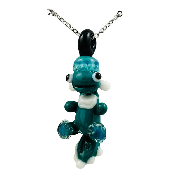 Awkward² Necklace - Surgeon Axolotl