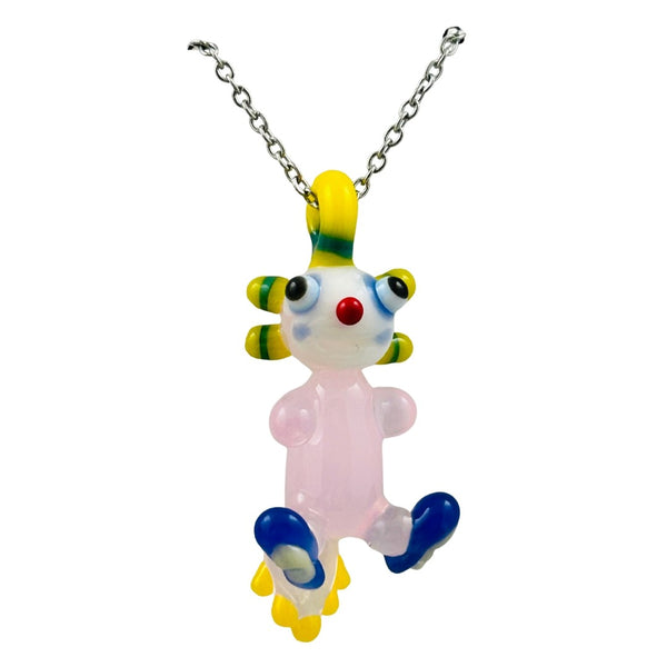 Awkward² Necklace - Clown Axolotl