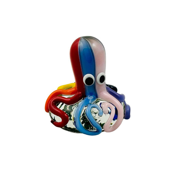Rainbow Octopus Paperweight - Party Animal