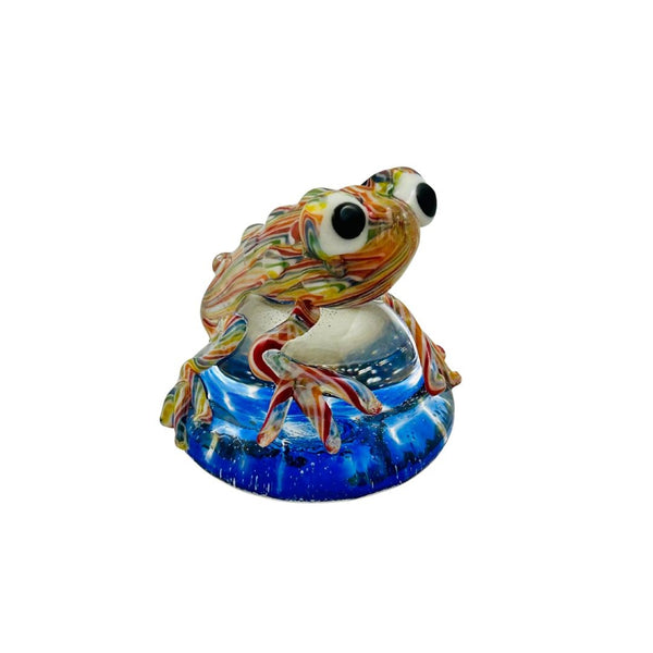 Rainbow Frog Paperweight - Ribbit for Her Pleasure