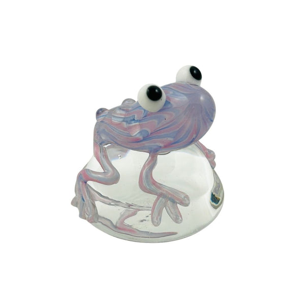Rainbow Frog Paperweight - Toadally Transtastic
