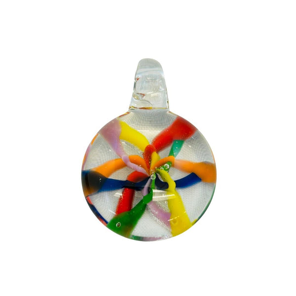 Pride Pendant - Rainbow Flower