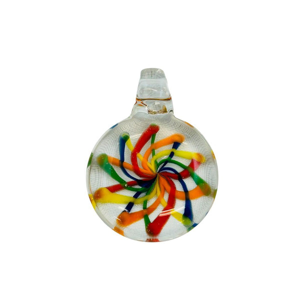 Pride Pendant - No Purple Pinwheel