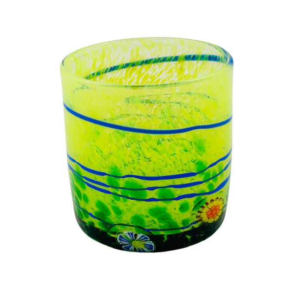 Fancy Frit Whiskey Glass - Greenhouse Effect