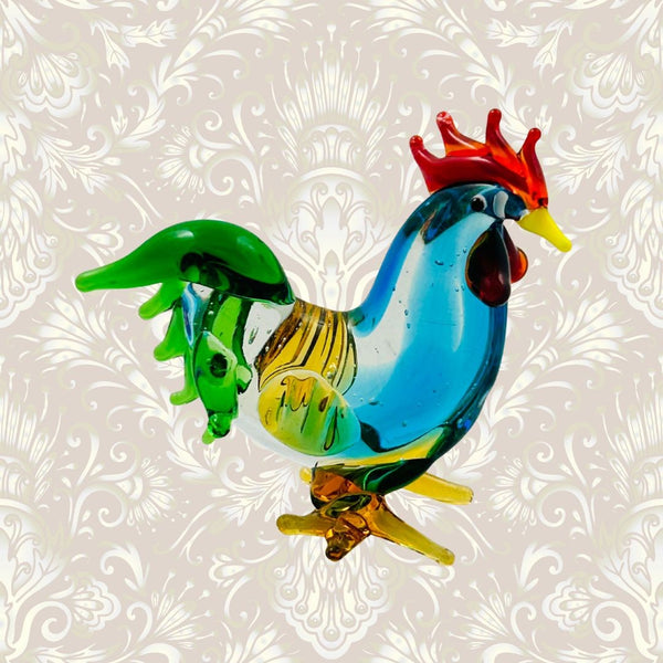 Rooster - Blue Head