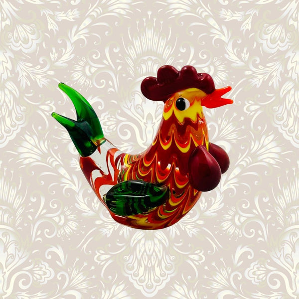Rooster w/ Big Wattle
