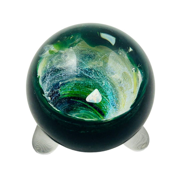 Vortex Marble w/ Opal - Haunted Lagoon